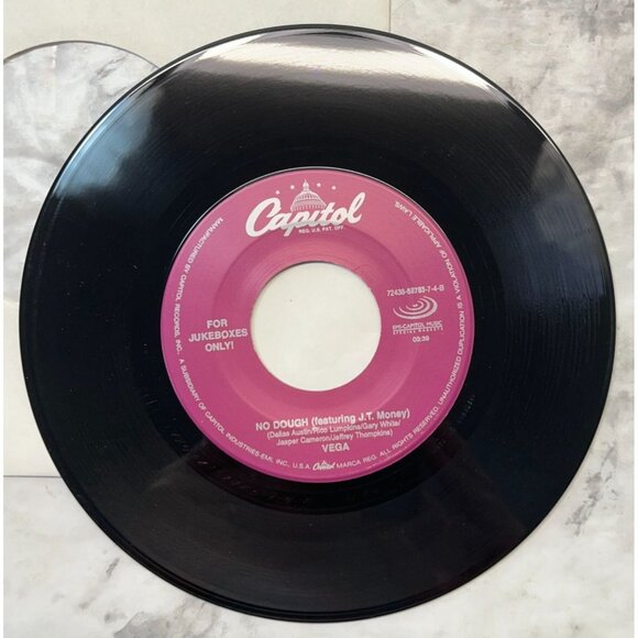 Vega Let Me Get It / No Dough (Feat J T Money) 45 Funk Soul Capitol Jukebox VG+ - Picture 6 of 6